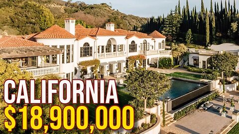 Inside $18,900,000 California Mega Mansion