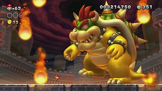 The Final Battle - New Super Mario Bros. U Deluxe (Peach's Castle)
