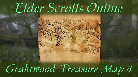 Grahtwood Treasure Map 4 [Elder Scrolls Online ESO]