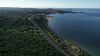 A Flight to Lake Superior ( DJI Air 2S )