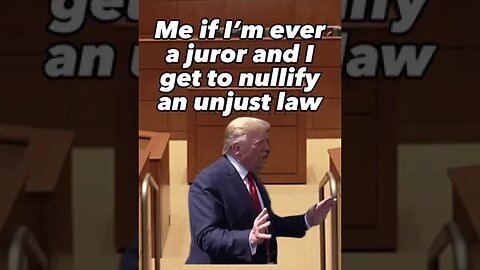 Donald Trump Meme Jury Nullification at Jury Duty Be Like 😂🇺🇸 #2024elections #political #shorts