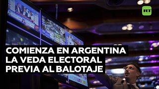 Comienza en Argentina la veda electoral previa al balotaje