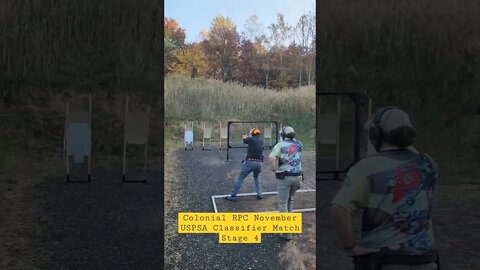 Colonial RPC November USPSA Classifier Match Stage 4