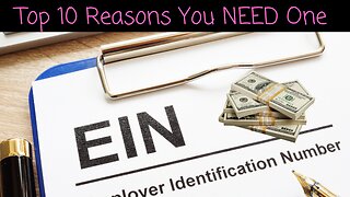 Top 10 Reasons to Get an EIN I Employer Identification Number #EIN #employeridentificationnumber