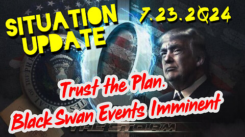 Situation Update 7.23.2Q24 ~ Trust the Plan. Black Swan Events Imminent