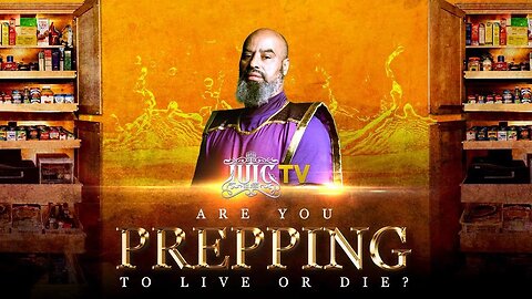 #IUIC | SABBATH MORNING CLASS: Are You Prepping to Live or Die?