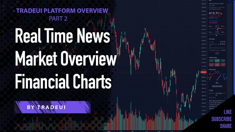 an introduction to TradeUI market overview and news dashboards