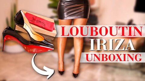 Unboxing My Very First Red Bottoms | Christian Louboutin Iriza Pumps | Quick Unboxing | Luxury Haul