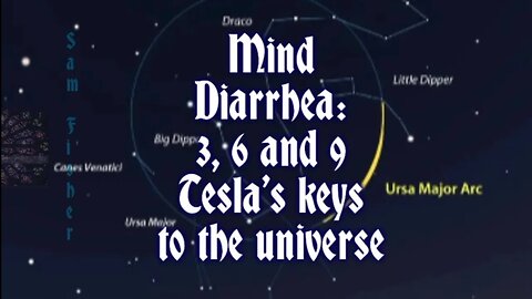Mind Diarrhea: 3, 6 and 9 Tesla's keys to the universe