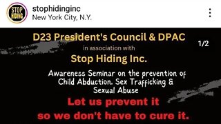 The Seminar on Child Abduction,Sex Trafficking and Abuse inside CD23 BK NY Hosted @stophidinginc