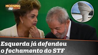 Esquerda não recebeu mesmo tratamento do STF