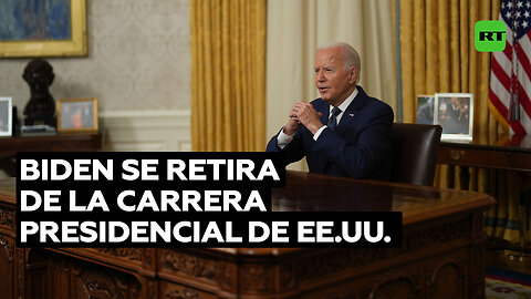 Biden se retira de la carrera presidencial de EE.UU.