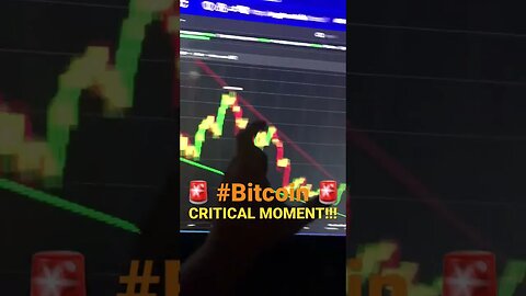 #Bitcoin 🚨 CRITICAL MOMENT #btc #bitcoinnews #crypto #cryptocurrency #cryptotrading #cryptomarket