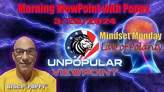 Mindset Monday with Poppy @9am est