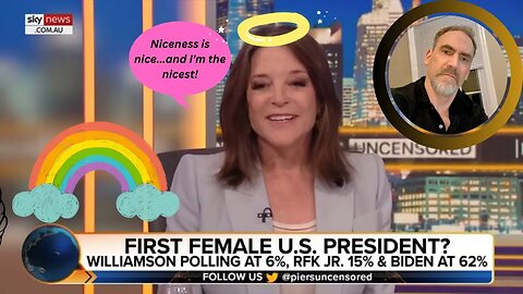 Does Marianne Williamson believe being nice is more important than being honest?