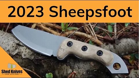 Unboxing The 2023 Shed Knives Sheepsfoot | Shed Knives #shedknives