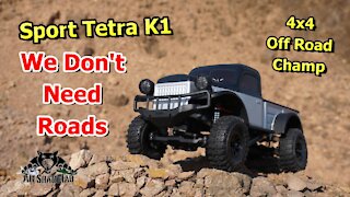 Panda Hobby Sport Tetra K1 4WD Off Road RC Rock Crawler RTR