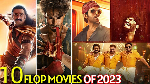 10 Biggest Flop Indian Movies 2023 | Flop Movies List 2023 | Filmi Chai Analysis.