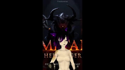 Checking out Metal: Hellsinger The main menu won me over