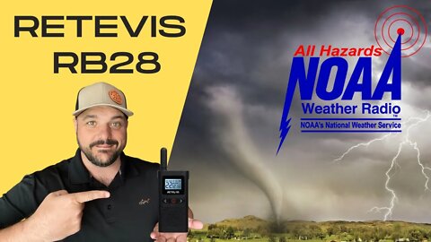 Retevis RB28 NOAA Weather Alert FRS Two Way Radio