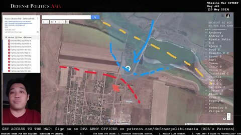 [ Donetsk Front ] UKR FORCES CROSSED THE SHAITANKA RIVER; Russia attack Avdiivka from East and South