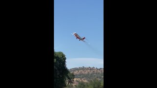 Fire pilot makes epic drop at an extremely low level