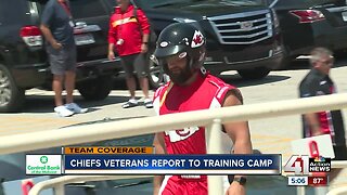 Chiefs veterans report to training camp