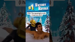 POV: The squad gets a Victory Royale (I had one elim)… #fortnite #meme #fortnitememes #nickeh30