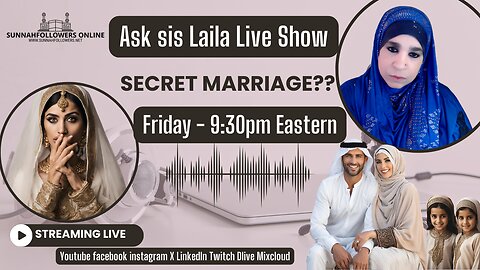 Ask sis Laila Live Show | Secret Marriage