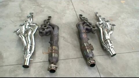 Best complete exhust for the BMW M5 E39 the headers, cats and exhaust from Supersprint in Italy