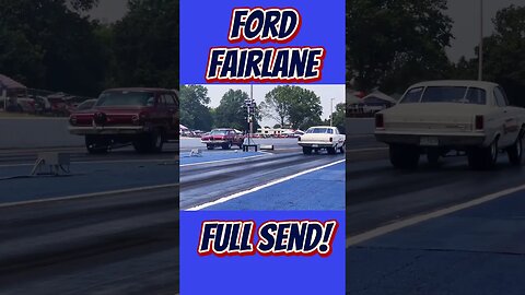 Nostalgia Super Stock Ford Fairlane Full Send! #shorts