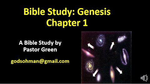 Bible Study Genesis Chapter 1 Explained