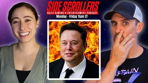 Elon Musk Goes NUCLEAR, Ridiculous TMNT Crossover, Blabs Goes Crazy | Side Scrollers Podcast