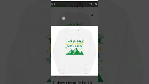 ecoandstylish.com | Earth Lover Printed Eco Friendly Sweatshirt #shorts