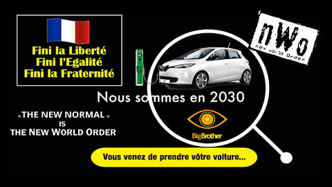 Dans vôtre voiture demain, avec les "mondialistes" ce sera comme ça ! (Hd 720)