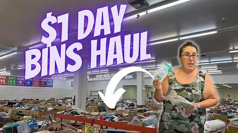 $1 Day Bin Store Haul & Savers Sourcing for Profitable eBay Reselling!