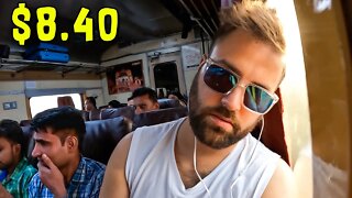First time on a train in India!