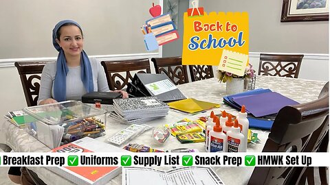 Back To School Prep Get Organized With Me Shopping Haul