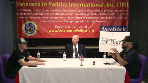 Mitchell Tracy candidate for Clark County Treasurer on the Veterans In Politics Video talk-show