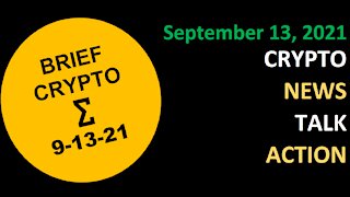 Crypto News Talk Action 13 September Bitcoin BTC Ethereum ETH Cardano ADA Solana SOL DOT