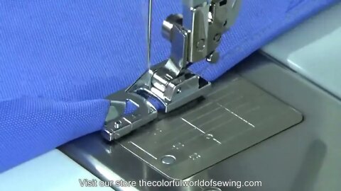 How To Sew Rolled Hems with the Narrow Hemmer Foot