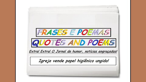 Notícias engraçadas: Igreja vende papel higiênico ungido! [Frases e Poemas]