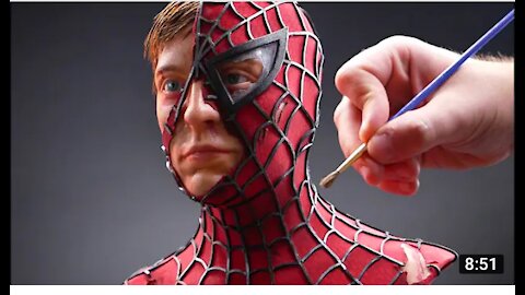 Spider-Man_Sculpture_Timelapse_-_Spider-Man
