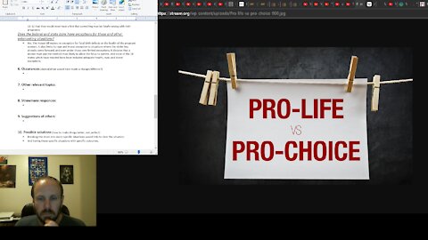 Abortions: Pro-life, Pro-choice, facts, studies and strawman arguments Part 1