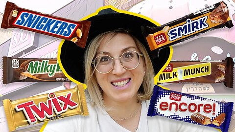 Snickers vs Kosher Knock-Off "SMIRK"... Exploring Hasidic candy!