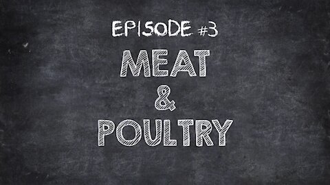 Cuisinart Culinary School Episode #3 - Meat and Poultry
