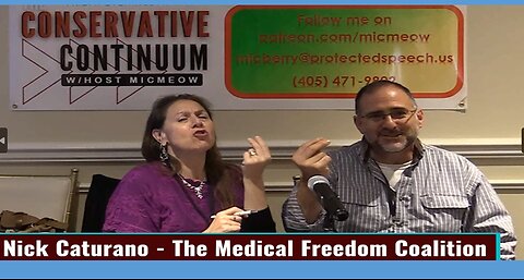 The Conservative Continuum: "Reawaken America!" - Nick Caturano, The Medical Freedom Coalition