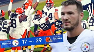 Cleveland Browns ROLL Mitch Trubisky And The Pittsburgh Steelers On Thursday Night Football