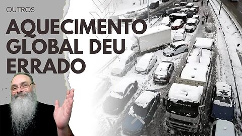 EUA passa por TEMPERATURAS MUITO BAIXAS mas isso NÃO quer dizer NADA sobre o AQUECIMENTO GLOBAL