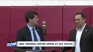 ECC opens new indoor facility with turf donated from New Era Field